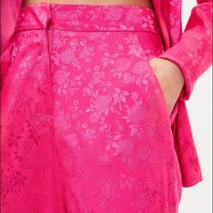 Pink floral pants brand new